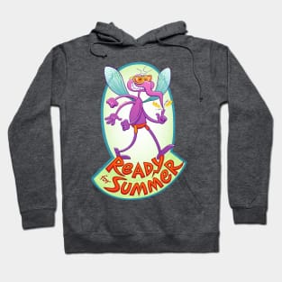 Mischievous mosquito getting ready to bite everyone in summer Hoodie